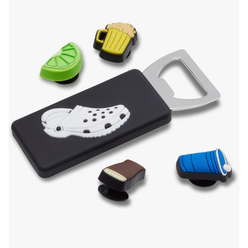 Crocs Uniquely You Unisex Frost Beer Mug Food Shoe Cheers Jibbitz Charms 5-Pack - Picture 2 of 5
